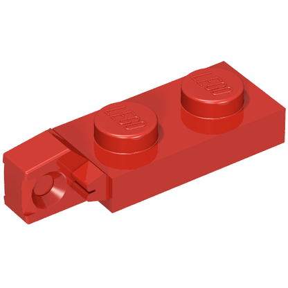 Part 44301b - Hinge Plate 1 x 2 Locking with 1 Finger on End without Bottom Groove - De BrickPlaats