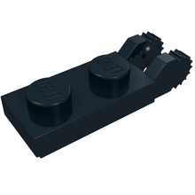 Part 44302 - Hinge Plate 1 x 2 Locking with 2 Fingers on End (Undetermined Type) - De BrickPlaats