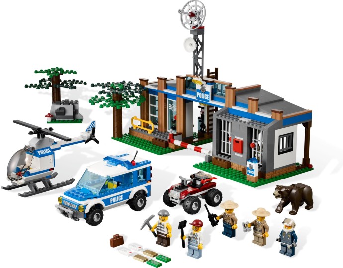Set 4440 - Forest Police Station - De BrickPlaats