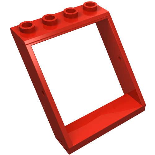 Part 4447 - Window 4 x 4 x 3 Roof - De BrickPlaats