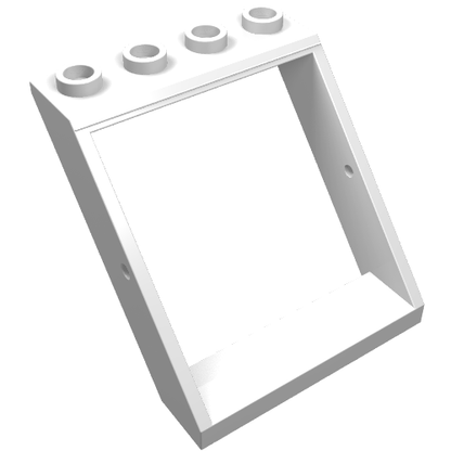 Part 4447 - Window 4 x 4 x 3 Roof - De BrickPlaats