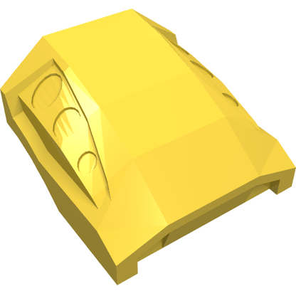 Part 44675 - Slope, Curved 2 x 2 with Debossed Side Ports - De BrickPlaats