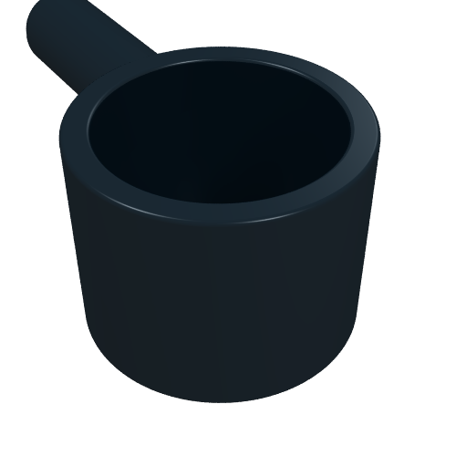 Part 4529 - Minifigure, Utensil Saucepan - De BrickPlaats
