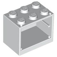 Part 4532a - Container, Cupboard 2 x 3 x 2 - Solid Studs - De BrickPlaats