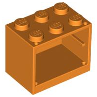 Part 4532a - Container, Cupboard 2 x 3 x 2 - Solid Studs - De BrickPlaats