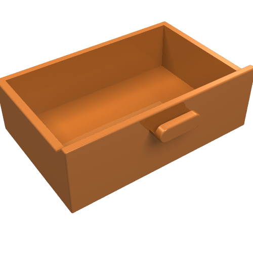 Part 4536 - Container, Cupboard 2 x 3 Drawer - De BrickPlaats