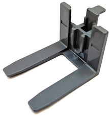 Part 45707b - Vehicle, Forklift Wide Forks Reinforced with Rubber Belt Holder - De BrickPlaats
