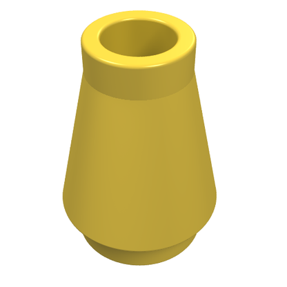 Part 4589 - Cone 1 x 1 - De BrickPlaats