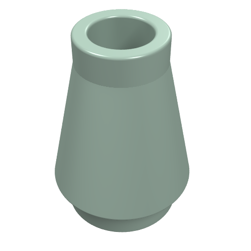 Part 4589 - Cone 1 x 1 - De BrickPlaats