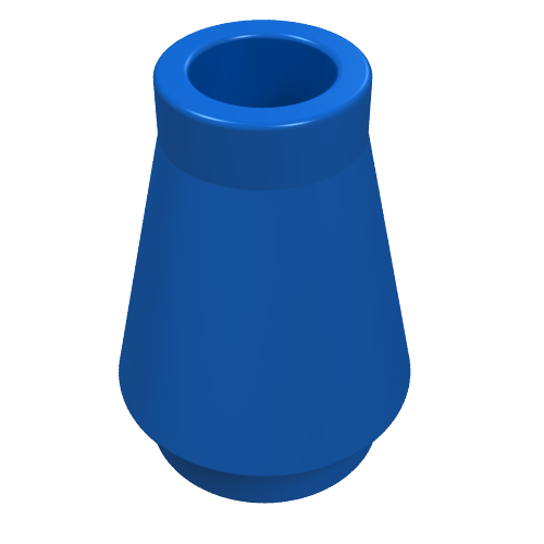 Part 4589 - Cone 1 x 1 - De BrickPlaats
