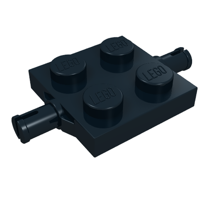 Part 4600 - Plate, Modified 2 x 2 with Wheels Holder - De BrickPlaats