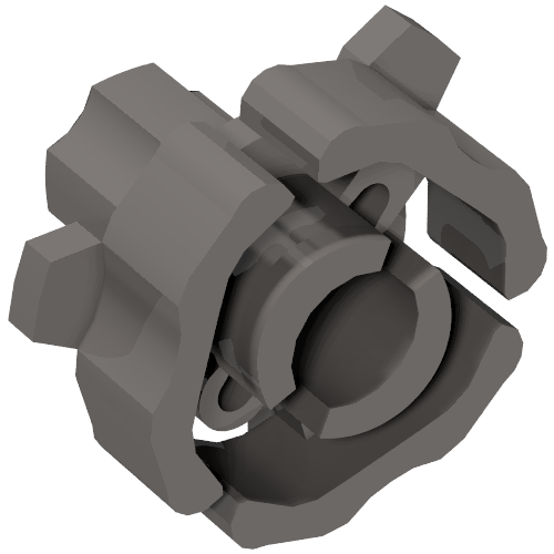 Part 46835 - Technic, Clutch Connector Male / Inside - De BrickPlaats