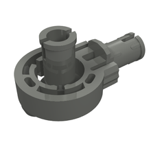 Part 47455 - Technic Rotation Joint Ball Loop with 2 Perpendicular Pins with Friction - De BrickPlaats
