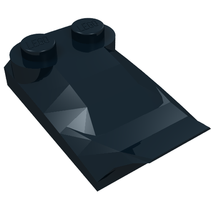 Part 47456 - Slope, Curved 3 x 2 x 2/3 with 2 Studs, Wing End - De BrickPlaats