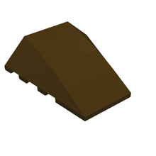 Part 47753 - Wedge 4 x 4 Triple Curved No Studs - De BrickPlaats