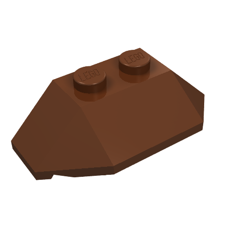 Part 47759 - Wedge 2 x 4 Triple - De BrickPlaats