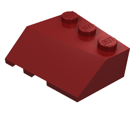 Part 48165 - Wedge 3 x 3 Sloped Right - De BrickPlaats