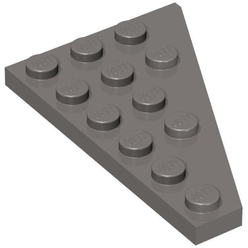 Part 48208 - Wedge, Plate 6 x 4 Left - De BrickPlaats