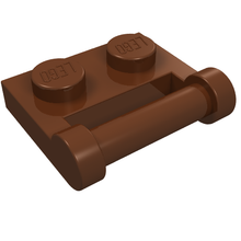 Part 48336 - Plate, Modified 1 x 2 with Bar Handle on Side - Closed Ends - De BrickPlaats