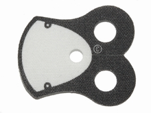 Part 48431pb05 - Minifigure Armor Pauldron Cloth with Black Neck and 2 Black Circles Pattern, Thick Border - De BrickPlaats