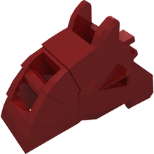 Part 48492 - Horse Battle Helmet, Angular - De BrickPlaats