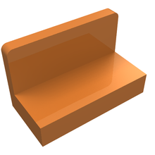 Part 4865b - Panel 1 x 2 x 1 with Rounded Corners - De BrickPlaats