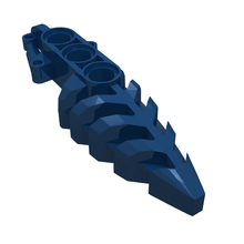 Part 50858 - Bionicle Foot Visorak with 3 Pin Holes - De BrickPlaats