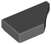 Part 5092 - Tile, Modified 1 x 2 Wedge Right - De BrickPlaats