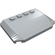 Part 52031 - Wedge 4 x 6 x 2/3 Triple Curved - De BrickPlaats