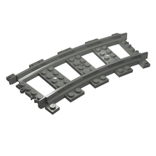Part 53400 - Train, Track Plastic (RC Trains) Curve - De BrickPlaats