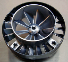 Part 53983pb01 - Engine, Very Large Turbine with Marbled Pearl Light Gray Center Pattern - De BrickPlaats