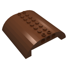 Part 54095 - Slope, Curved 8 x 8 x 2 Double - De BrickPlaats