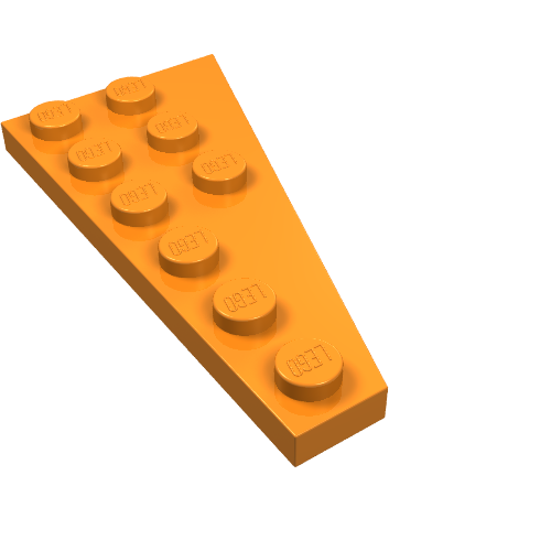 Part 54384 - Wedge, Plate 6 x 3 Left - De BrickPlaats