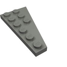 Part 54384 - Wedge, Plate 6 x 3 Left - De BrickPlaats