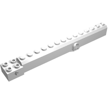 Part 57779 - Crane Arm Outside, Wide with Pin Hole at Mid-Point - De BrickPlaats