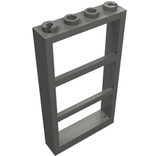 Part 57894 - Window 1 x 4 x 6 with 3 Panes - De BrickPlaats