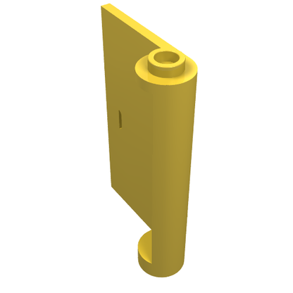 Part 58381 - Door 1 x 3 x 4 Left - Open Between Top and Bottom Hinge - De BrickPlaats