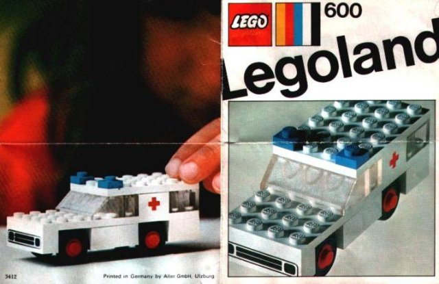Set 600 - Ambulance - De BrickPlaats