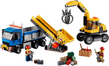 Set 60075 - Excavator and Truck - De BrickPlaats