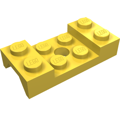 Part 60212 - Vehicle, Mudguard 2 x 4 with Arch Studded with Hole - De BrickPlaats