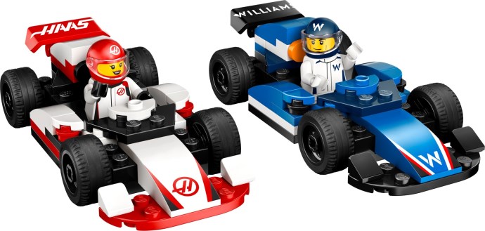 Set 60464 - F1 Williams Racing & Haas F1 Race Cars - De BrickPlaats
