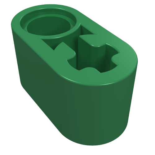 Part 60483 - Technic, Liftarm Thick 1 x 2 - Axle Hole - De BrickPlaats