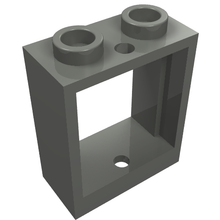 Part 60592 - Window 1 x 2 x 2 Flat Front - De BrickPlaats