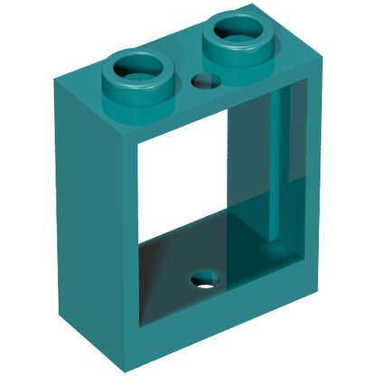 Part 60592 - Window 1 x 2 x 2 Flat Front - De BrickPlaats