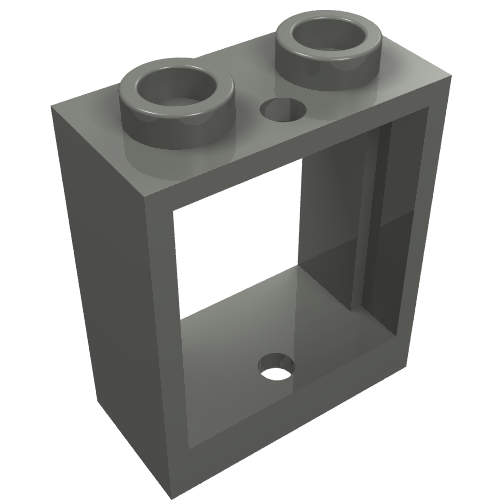 Part 60592 - Window 1 x 2 x 2 Flat Front - De BrickPlaats