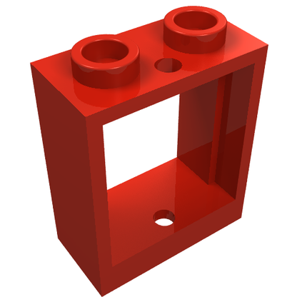 Part 60592 - Window 1 x 2 x 2 Flat Front - De BrickPlaats