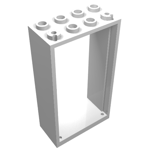 Part 60599 - Door, Frame 2 x 4 x 6 - De BrickPlaats
