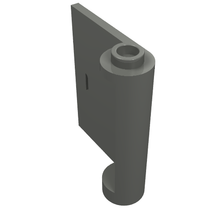 Part 60658 - Door 1 x 3 x 3 Left - Open Between Top and Bottom Hinge - De BrickPlaats