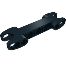 Part 61054 - Technic, Axle and Pin Connector 2 x 7 with 2 Ball Joint Sockets, Squared Ends, Closed Side Axle Holes - De BrickPlaats