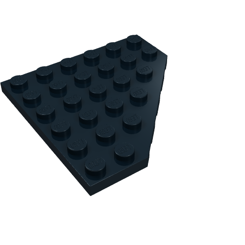 Part 6106 - Wedge, Plate 6 x 6 Cut Corner - De BrickPlaats